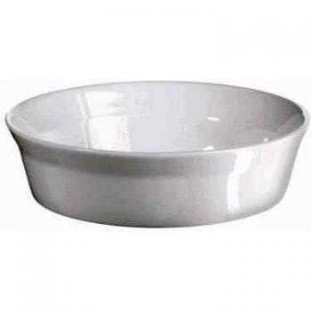 Plato Gratin de Porcelana Blanco 20 cm, Resistente hasta 250°C, ASA Selection