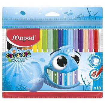Maped - Color'Peps 845721 rotulador Colores surtidos 18 pieza(s)