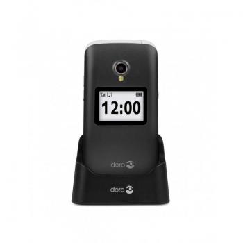 Teléfono Móvil Doro 2424 - Doble SIM - Teclas Grandes - Linterna y Botón de Alerta
