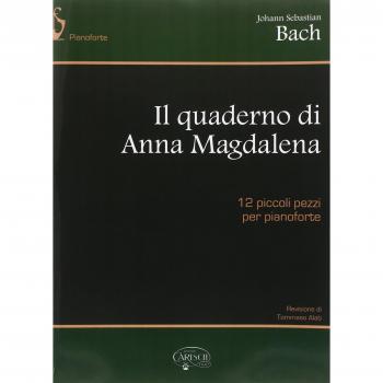 Álbum para Piano de Bach - Cuaderno de Ana Magdalena (12 Piezas)