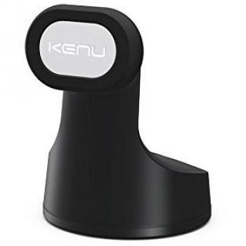 Kenu Base Aérea magnético | magnético | Universal teléfono móvil soporte de montaje en parabrisas del coche, coche accesorios para iPhone X, iPhone 8/8 Plus, 7/7 Plus, 6s/6s Plus, 6/6 Plus, Samsung y Android teléfonos | negro