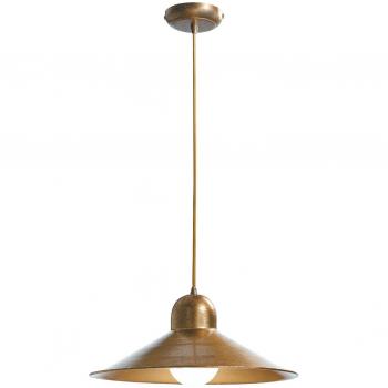 Aplique Orleans 1 bombilla Metal Cobre Domo 39x13cm