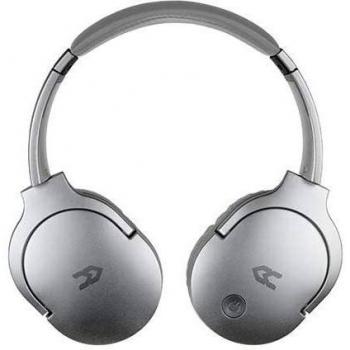Avenzo - Auriculares Inalámbricos, Modelo AV612, con Bluetooth, Cómodos y Adaptables, Auriculares con Micrófono, Auriculares Inalámbricos Diadema, Color Plata