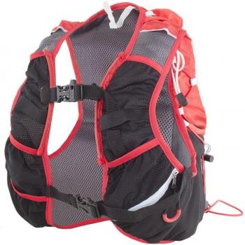 Mochila-Chaleco Joluvi Ultratrail Pro Rojo - Mochila de trail ultraligera, capacidad para llevar hidratación, sistema de ajuste ergonómico, múltiples bolsillos para almacenamiento, material resistente al agua y transpirable