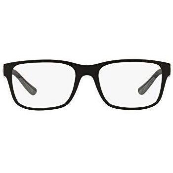 Polo 5284 Monturas de gafas, Rectangulares, 55, Matte Black