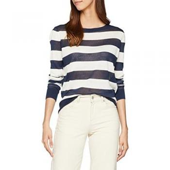 Tommy Hilfiger Striped suéter, Blanco