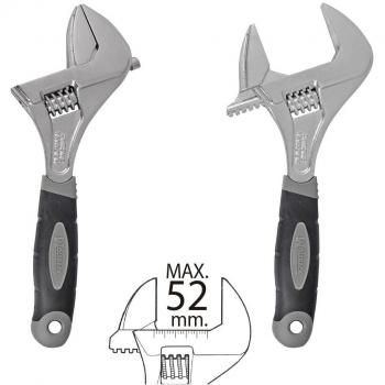 Llave Ajustable Gran Apertura 52 mm. medida 10