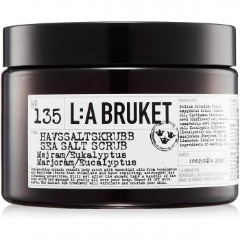 Exfoliante Corporal de Sal Marina Marjoram/Eucalipto 420 g L:A Bruket No. 135