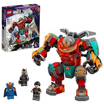 LEGO Marvel Super Héroes: Figura de Acción Iron Man Sakaariano de Tony Stark, Juguete para Niños +8 Años
