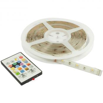 Cinta LED Flex RGB-W 12V Set Completo Synergy 21 (500 cm, Interior)