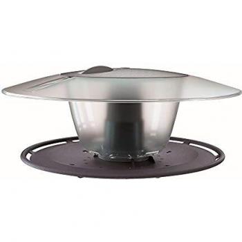 ProsperPlast Comedero de patos BirdyFeed Round de plastico en color gris piedra 29,4