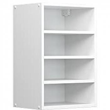 Mueble Alto Universal R-Line, Blanco, 40 cm con Estantes Abiertos