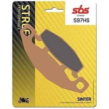 Pastillas de Freno Sinterizadas SBS 597HS para Moto
