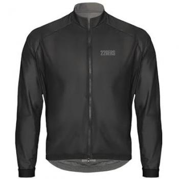 Chaqueta cortavientos 226ERS Light negro puro - S, Cortavientos Ultraligero Color Negro Talla S, de Manga Larga, para Ciclistas, Confort y Adaptabilidad, Ultraligero, Ropa de