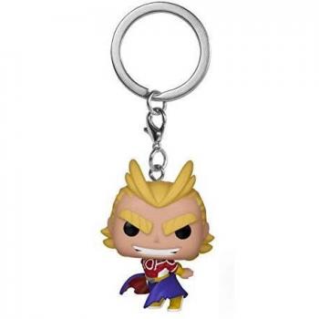 Funko- My Hero Academia All Might Llavero Pop, Multicolor
