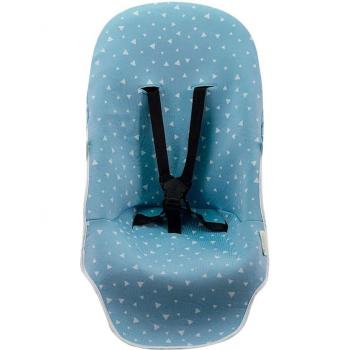 Colchoneta Jyoko para Silla Bugaboo Cameleon 2 - Comodidad y Protección Garantizadas, color Blue Sparkles, compatible con silla de paseo