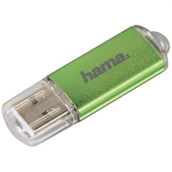 Pendrive Hama Laeta USB 2.0, 64 GB, Velocidad de Lectura: 10 MB/s, Verde