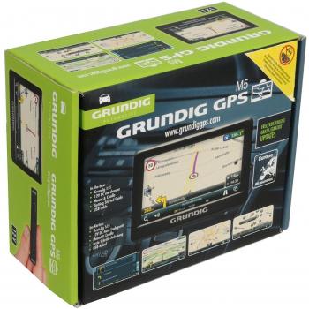 Grundig 8711252226637 - GPS para coches de 5 , mapas de Europa general, negro