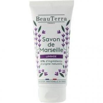 BeauTerra Marseille Lavender Soap 100ml - Natural, Moisturizing, Liquid Formulation