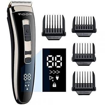 Maquina Cortar Pelo Profesional,YiLFo Cortapelos Hombre,Pantalla LED,USB Carga Rápida,3-Velocidade Ajustable Silencioso Máquina Cortar Pelo Inalámbrico,Mejor Precisión Recortador de Barba Kit Familia