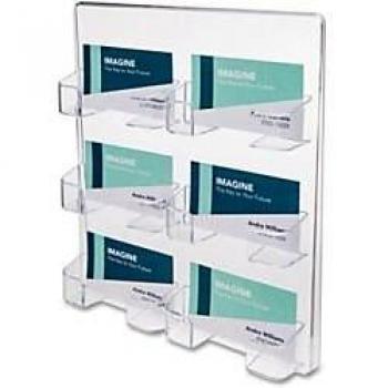Deflect-o - Soporte de pared para tarjetas de visita