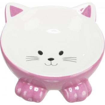 Trixie Comedero de Cerámica 150 ml - Comedero para mascotas, material cerámico, capacidad de 150 ml, diseño elegante y duradero