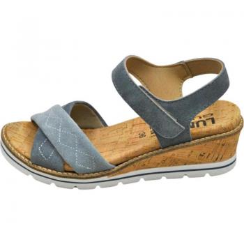 Zapatos para Plantillas Lumel modelo para mujer color azul, Sandalias de Mujer LUMEL SANDALIA BIO RECICLABLE PARA PLANTILLAS MUJER 1230-10 CALCI 1129-1002-