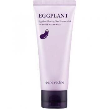 PAPA RECIPE Eggplant Clearing Mud Cream Mask 100ml - Moisturizing Clay Mask for Face, Hydrating Skin Care Formula, Facial Care Mud Mask, Face Hydrating Mask for Sensitive Skin