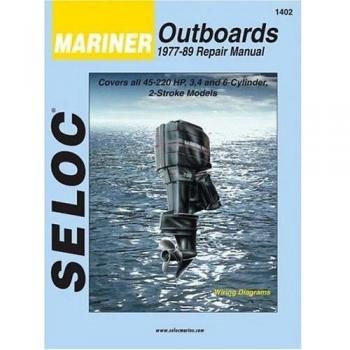 Seloc Marine Manual for Mercury Mariner Outboards (1977-1989, 45-220 HP)