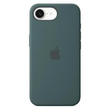 Funda de Silicona Verde Lago para iPhone 16e - Apple