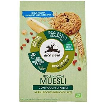 Alce Nero Organic Muesli Biscuits 250g Bio