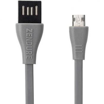 ZENDURE Cable Micro USB Reversible QC 3.0, Compatible con Qualcomm de Carga Rápida 3.0, 50cm