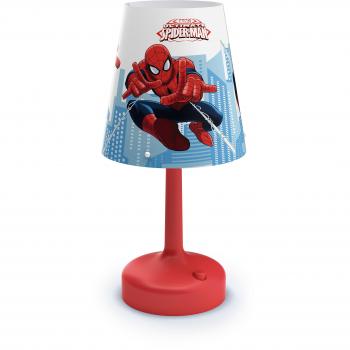 Philips Spider-Man Iluminación Infantil Azul, LED Integrado, Multicolor