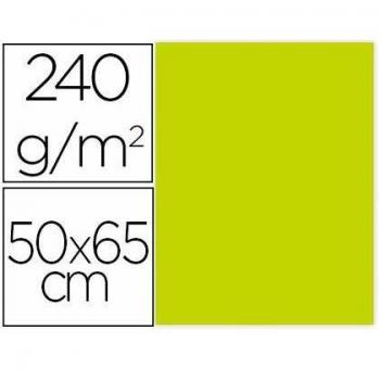 Liderpapel - Cartulina 50 X 65 Cm 240G/M² Verde Pistacho