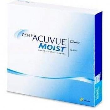 Lentes de Contacto Acuvue Moist 1 Día J&J 90 Piezas - Diámetro 9.0 (-3.75)