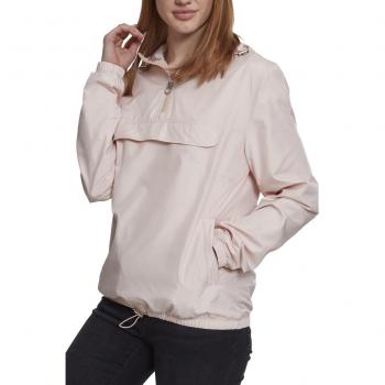 Urban Classic Women's Basic Light Pink Pullover Jacket
