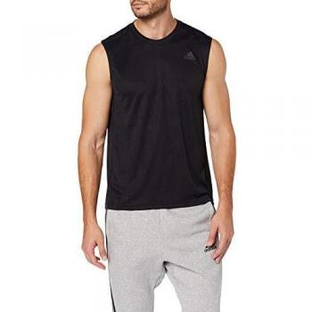 adidas Own The Run SLV Camiseta sin Mangas, Hombre, Black, S