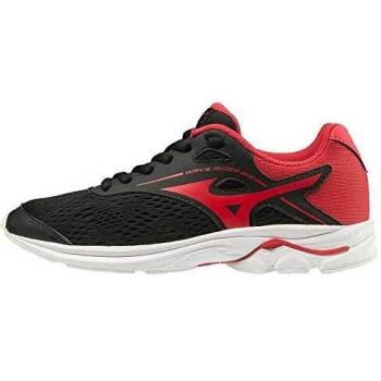 Mizuno Wave Rider 23 Jr, Zapatillas de Running Unisex Niños, Negro