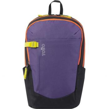 Mochila deportiva Totto Urban ATL M - Negro/Morado