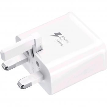 Adaptador de viaje Samsung con carga rápida y cable USB tipo C