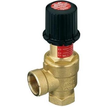 Válvula de regulación bipase AVDO 25 escuadra 26x34 hembra-hembra latón Danfoss 003L6012