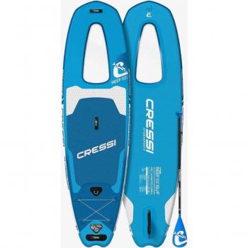 Cressi-Sub Paddle Surf Board Reef Window 10,2 Azul