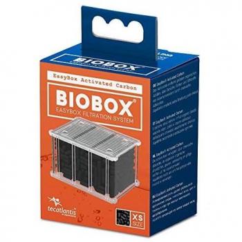 Tecatlantis EasyBox Activated Carbon Filter Media Cartridge for Mini Biobox Filters 1 and 2 / BIOBOX 0, XS