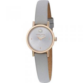 Reloj Pierre Cardin Canal St. Martin Pearls CCM.0506 - Reloj de pulsera, diseño elegante, esfera redonda, movimiento de cuarzo, correa de acero inoxidable, resistente al agua hasta 30 metros,