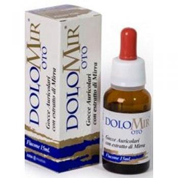 Dolomir Oto Drops Auric 15Ml - Gotas óticas para el alivio de molestias en el oído, presentación de 15 ml