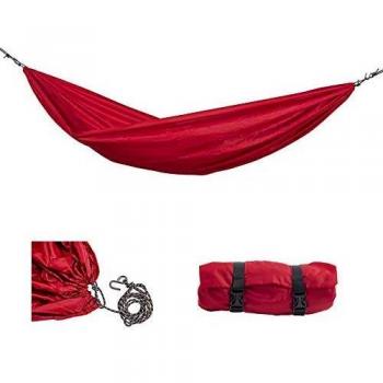 Amazonas Ultra-Light Travel Hammock Set Mars 275x140 cm, Includes Rope and Hooks, 450g, Supports up to 120kg