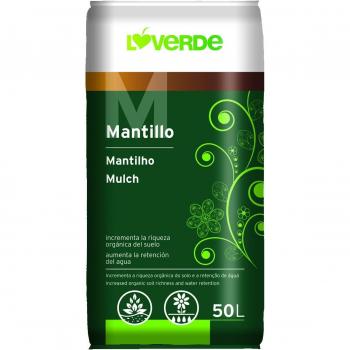 BriCor Loverde - Mantillo orgánico en saco de 50 litros