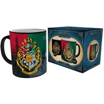 GB Eye, Harry Potter, Hogwarts Crest, Taza Mágica cambiante de color