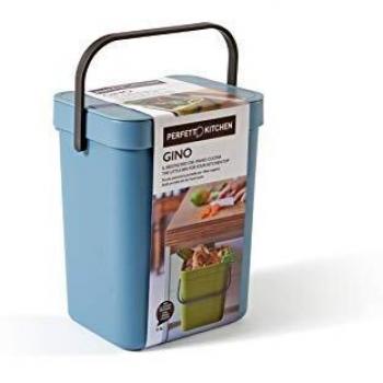 Contenedor de Basura para Residuos Orgánicos Perfetto Gino 5L Color Avio