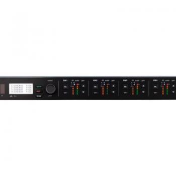 Shure ULXD4Q-G50 Quad-Ch Digital Wireless Receiver with Always-On AES-256 Encryption, Frequency Range: 470-534MHz